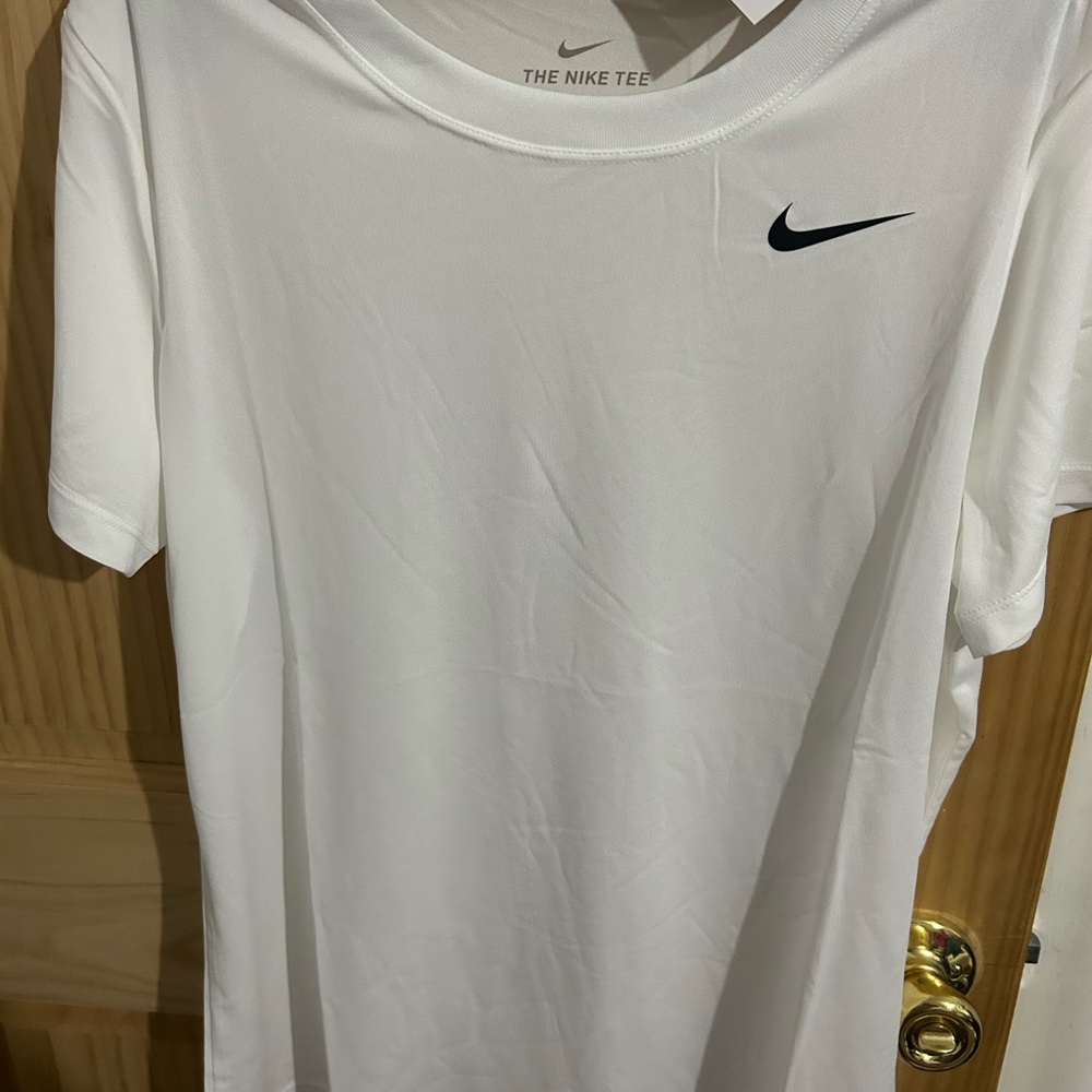 Nike Swoosh logo Dri fit shirt